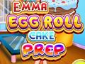 เกม Emma Egg Roll Cake Prep