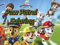 เกม Paw Patrol Coloring
