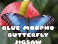 เกม Blue Morpho Butterfly Jigsaw