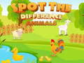 เกม Spot the Difference Animals