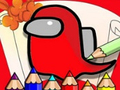 เกม Amoung Us Coloring Book