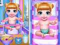 เกม Twins Lovely Bathing Time