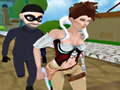 เกม Princess Subway Run - Wild Rush VS Robber