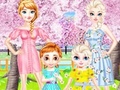 เกม Frozen Family Flower Picnic