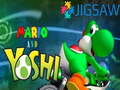 เกม Mario and Yoshi Jigsaw