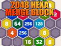 เกม 2048 Hexa Merge Block