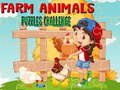 เกม Farm Animals Puzzles Challenge