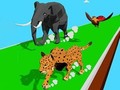 เกม Animal Transform Race 3D