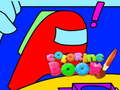 เกม Among Us Coloring Book 