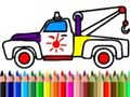 เกม Back To School: Truck Coloring Book