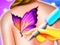 เกม Barbie Funny Tattoo Shop