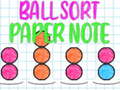เกม Ball Sort Paper Note