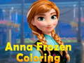เกม Anna Frozen Coloring