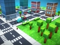 เกม Pixel City Runner 3D