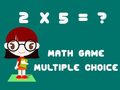 เกม Math Game Multiple Choice