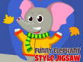 เกม Funny Elephant Style Jigsaw