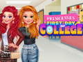 เกม Princesses First Day Of College