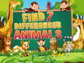 เกม Find 7 Differences Animals