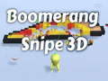 เกม Boomerang Snipe 3D