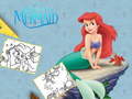 เกม The Little Mermaid Coloring Book