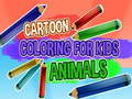 เกม Cartoon Coloring Book for Kids Animals
