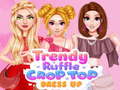 เกม Trendy Ruffle Crop Top Dress Up