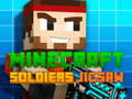 เกม Minecraft Soldiers Jigsaw