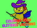 เกม Coloring Book Glittered Unicorns