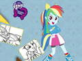 เกม Equestria Girls Coloring Book