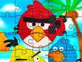 เกม Funny Birds Pop It Jigsaw