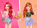 เกม Princesses Fruity Print Fun Challenge