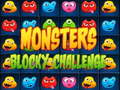 เกม Monsters blocky challenge