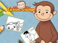 เกม Curious George Coloring Book