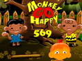 เกม Monkey Go Happy Stage 569