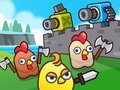 เกม Merge Cannon: Chicken Defense