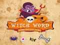 เกม Witch Word Halloween Puzzel Game