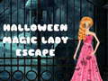 เกม Halloween Magic Lady Escape