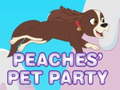 เกม Peaches' pet party