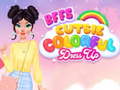 เกม BFFs Cutsie Colorful Dress Up