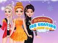 เกม Princesses Ice Skating Dress Up