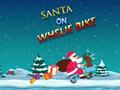 เกม Santa On Wheelie Bike