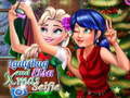 เกม Ladybug And Elsa Xmas Selfie