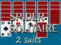 เกม Spider Solitaire 2 Suits