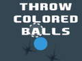 เกม Throw Colored Balls