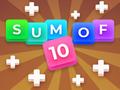 เกม Sum Of 10: Merge Number Tiles