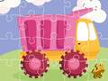 เกม Cute Kids Trucks Jigsaw