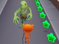 เกม Angry Cat Run Zombies Alley