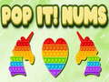 เกม Pop It! Nums 