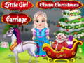 เกม Little Girl Clean Christmas Carriage