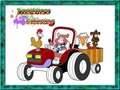 เกม Tractor Coloring Pages